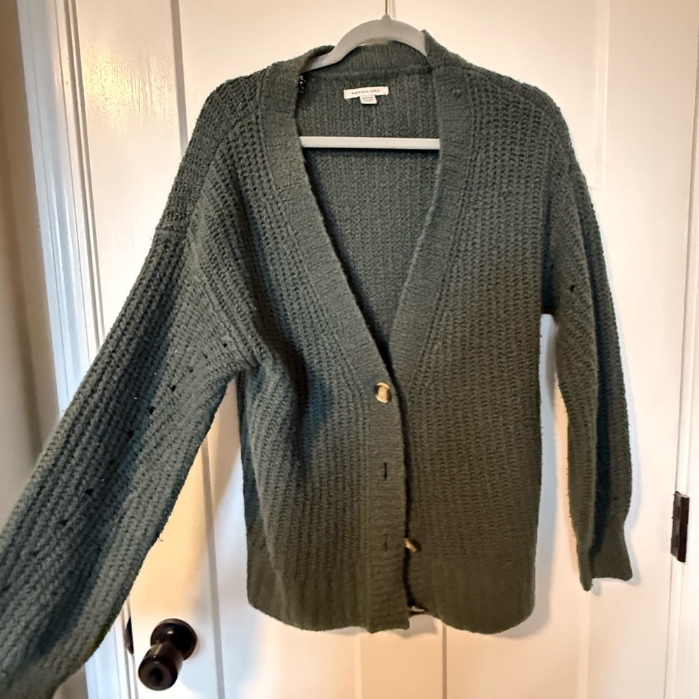 American Eagle Button Cardigan  Sweater
